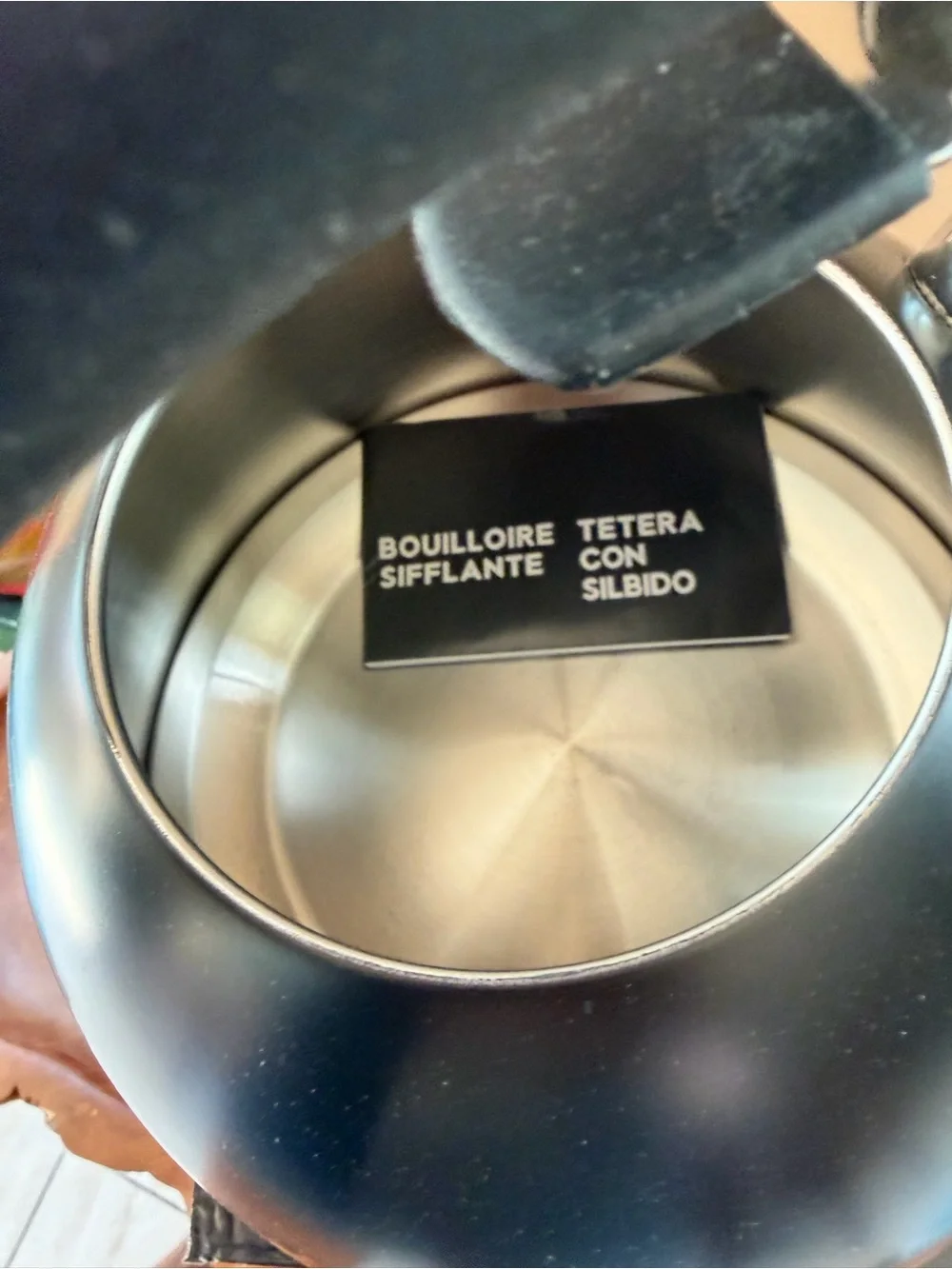 New PRIMULA Matt Black Whistling Tea Kettle 3qt Stainless steel Soft-Grip Handle